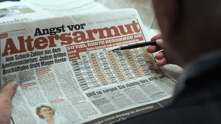 Der Kampf gegen die Altersarmut ist eines der Themen, denen sich die Große Koalition bis zu den nächsten Wahlen widmen möchte.