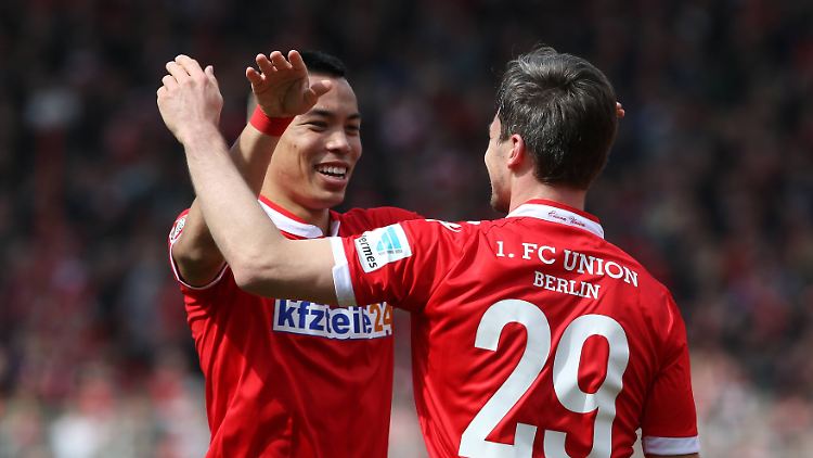 Bobby Wood und seine "Eisernen" bleiben auf Erfolgskurs in Liga zwei.