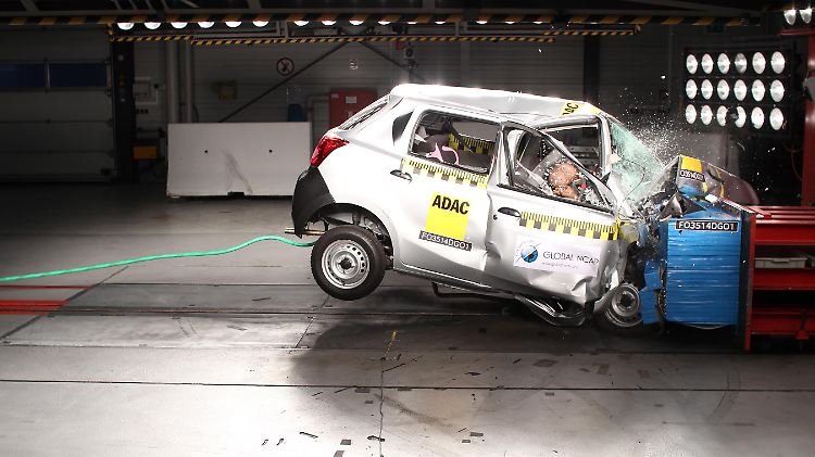In Indien erhielt der Datsun Go beim Crashtest Null von möglichen fünf Sternen.