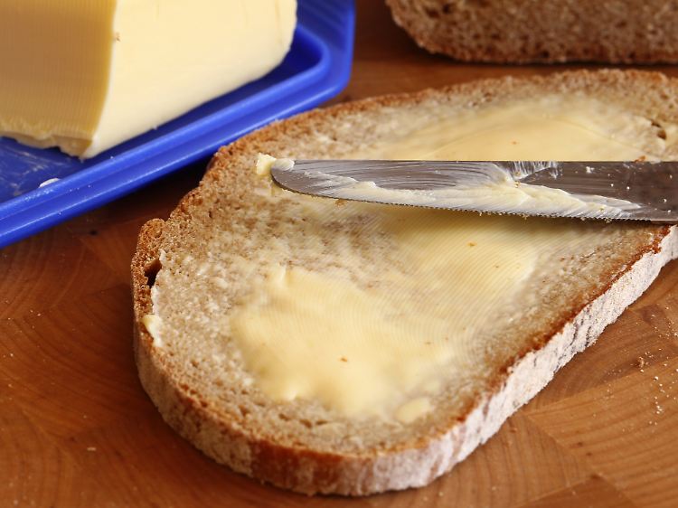 Bei der Butter beträgt der Preisanstieg laut amtlicher Statistik 54,1 Prozent.
