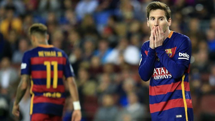 Was ist los, Herr Messi?