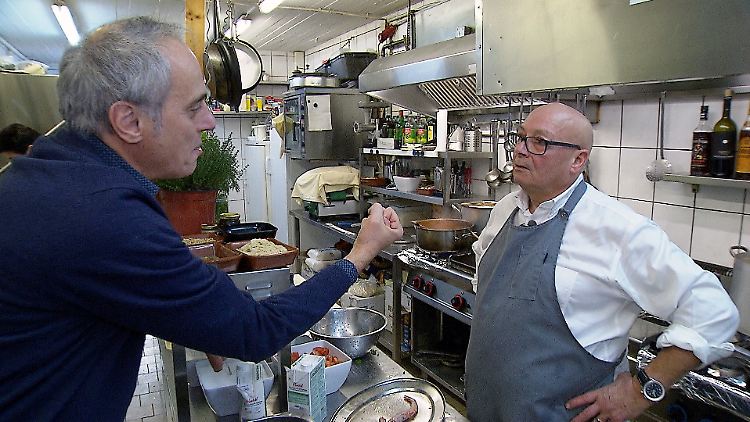 Allessandro Zonca aus dem "Ristorante Al Porto" darf sich jetzt "Deutschlands Lieblingsitaliener" nennen.