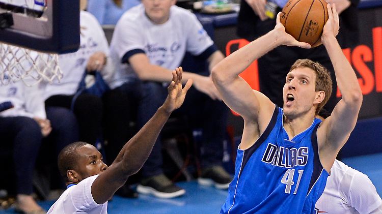 Dirk Nowitzki und seine Dallas Mavericks haben in den Playoffs gegen die Oklahoma City Thunder überraschend ausgeglichen.