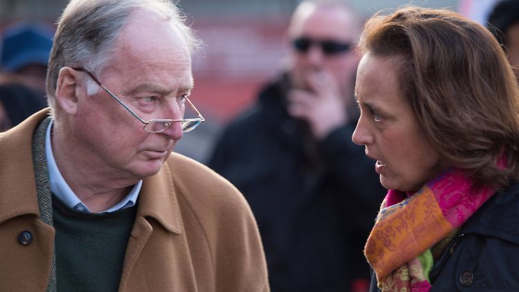 Befürworten einen strikten Anti-Islam-Kurs: Alexander Gauland und Beatrix von Storch.