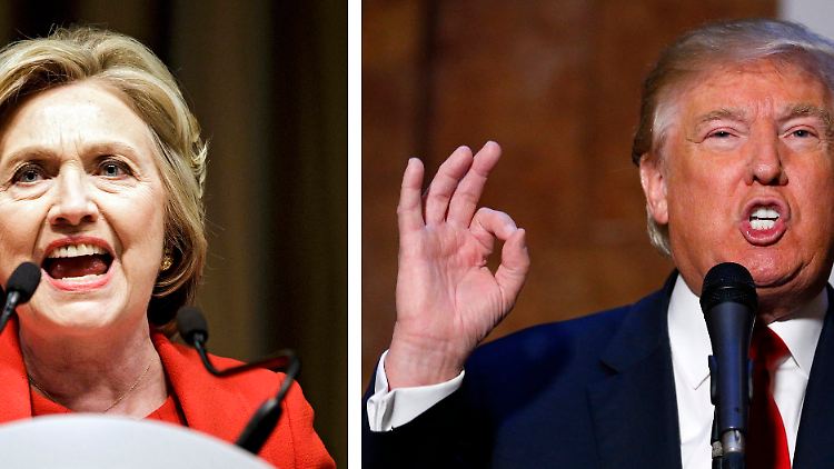 Clinton kann sich auf einen unangenehmen Wahlkampf mit Trump einstellen, der sie nur noch die "Unehrliche" nennt.