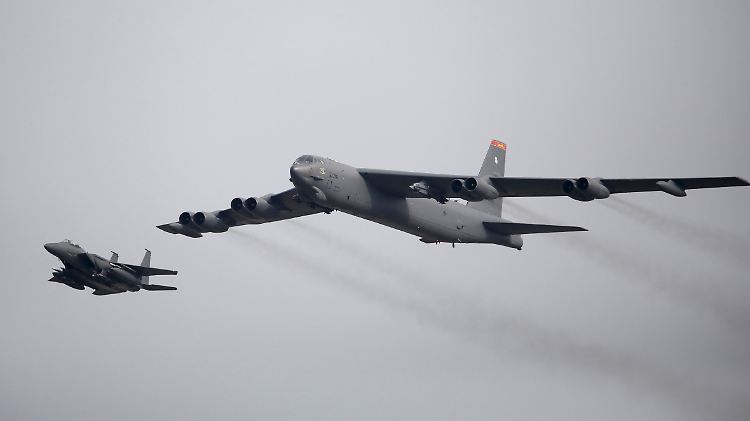 Die B-52-Bomber sind seit mehr als 60 Jahren im Einsatz der US Air Force.