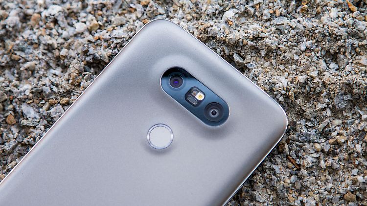Das LG G5 hat einen entzückenden Rücken.