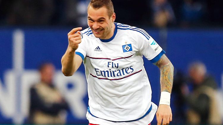Traf zwei Mal für den HSV: Pierre-Michel Lasogga.