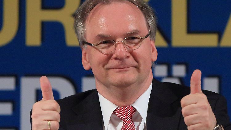Mindestens fünf Abgeordnete haben ihm anfangs die Gefolgschaft verweigert: Reiner Haseloff.