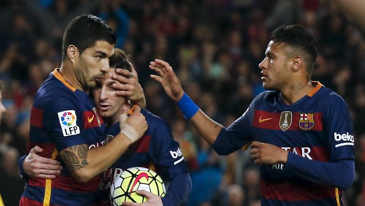 Was für ein Super-Trio: Suárez, Messi und Neymar. Noch Fragen?