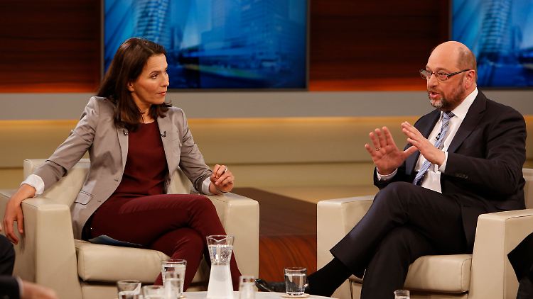 EU-Parlamentspräsident Schulz übte scharfe Kritik am türkischen Präsidenten, erkannte aber auch an, wie viele Flüchtlinge das Land aufgenommen hat.