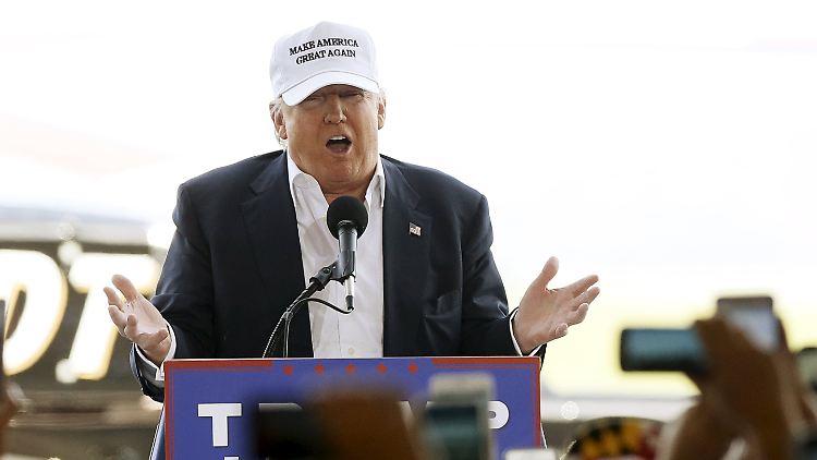 Donald Trump müsste die restlichen Vorwahlen klar gewinnen, um vorzeitig als Kandidat festzustehen.