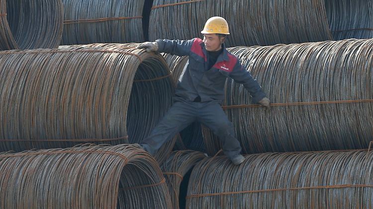 Die chinesischen Stahl-Exporte stiegen im März um 30 Prozent auf ein Rekordhoch von 70,65 Millionen Tonnen.