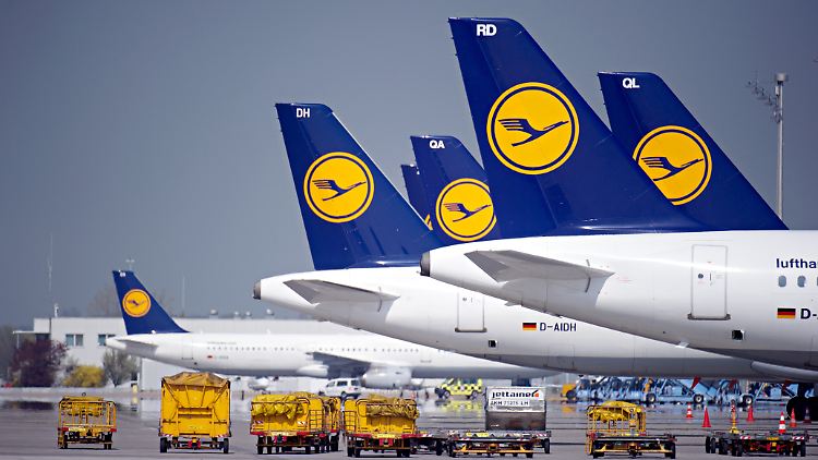 Viele Maschinen bleiben am Mittwoch am Boden.
