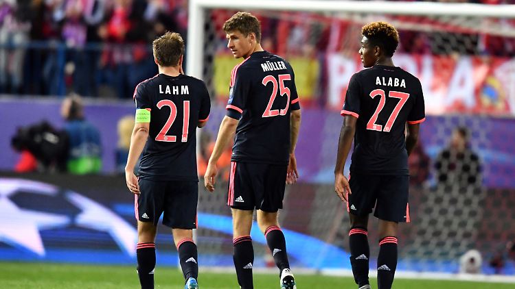 Zwanzig Minutem sind nicht nur ihm zu wenig: Thomas Müller im Vincente Calderón.