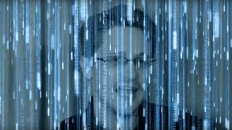 Stolz auf das "große Kulturprojekt": Edward Snowden.