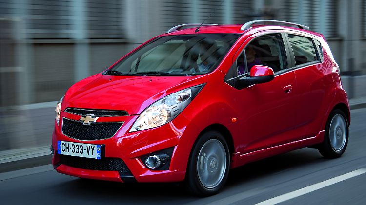 Äußerlich sticht der Chevrolet Spark aus der Masse niedlicher Kleinstwagen heraus.