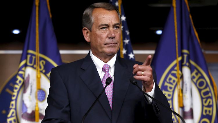 War von 2011 bis 2015 Sprecher des US-Repräsentantenhauses: der Republikaner John Boehner.
