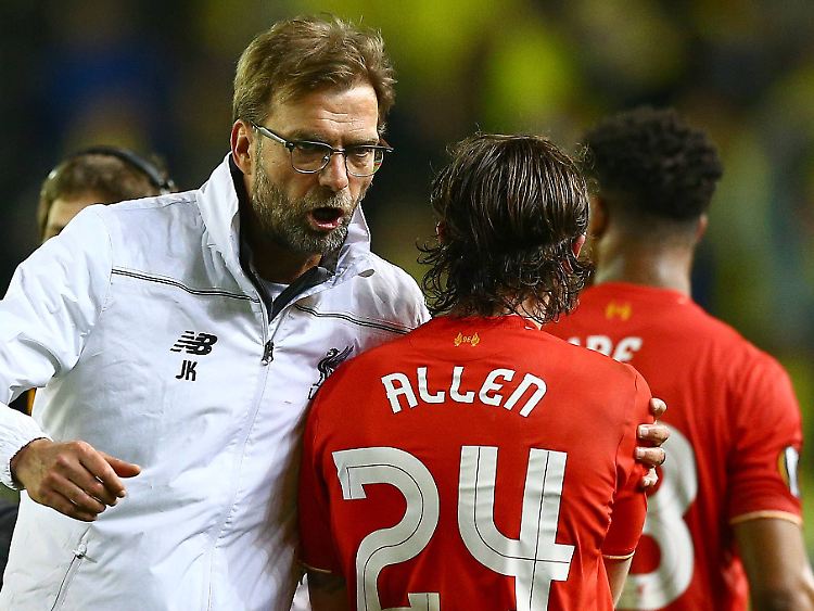 Vor dem Rückspiel ist Klopp als großer Motivator gefragt - eine Rolle, die ihm liegt.