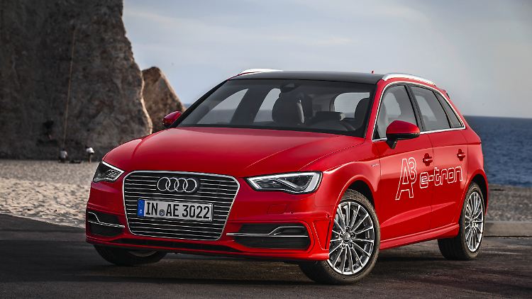 Audi adaptiert die Doppelherz-Technik des VW Golf beim A3 Sportback e-tron (38.400 Euro).