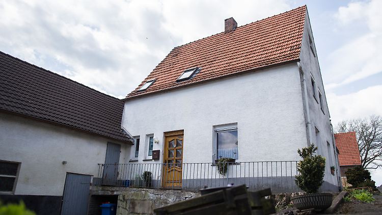 In diesem Haus wurde die Frau gefangen gehalten.