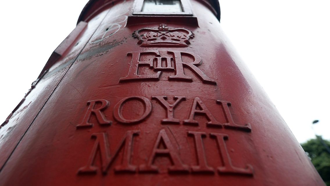 Royal Mail rechnet damit, dass Das gesamte Briefaufkommen mittelfristig um vier bis sechs Prozent schrumpft.