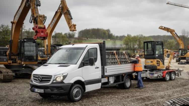 Ab September gibt es den Mercedes Sprinter mit einer höheren Gewichtsklasse.