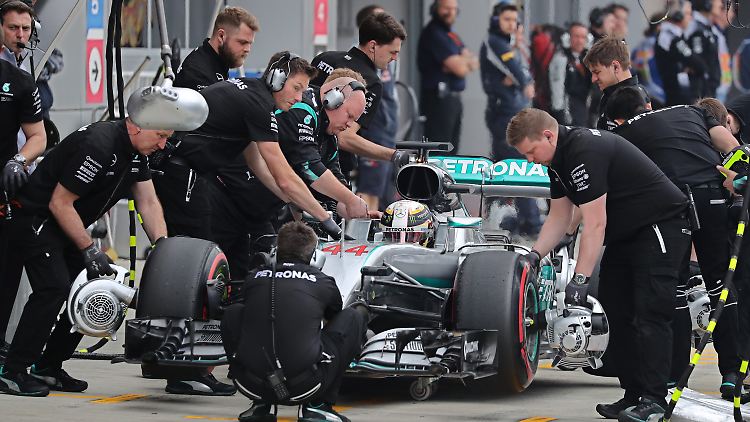 Lewis Hamilton fährt in Sotschi mit einem bereits eingesetzten Motor.
