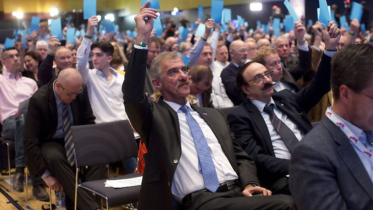 Die AfD hat ihre Anti-Islam-Rhetorik der vergangenen Wochen nun auch in ihrem Parteiprogramm fixiert.