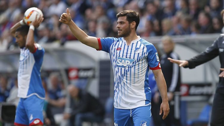 Kevin Volland hatte Glück. Dafür gibt's einen Daumen.