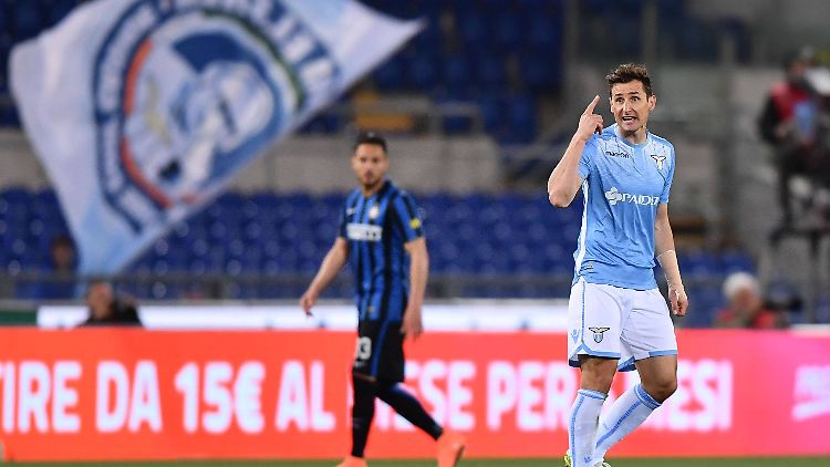 Kann es noch immer: Miro Klose.