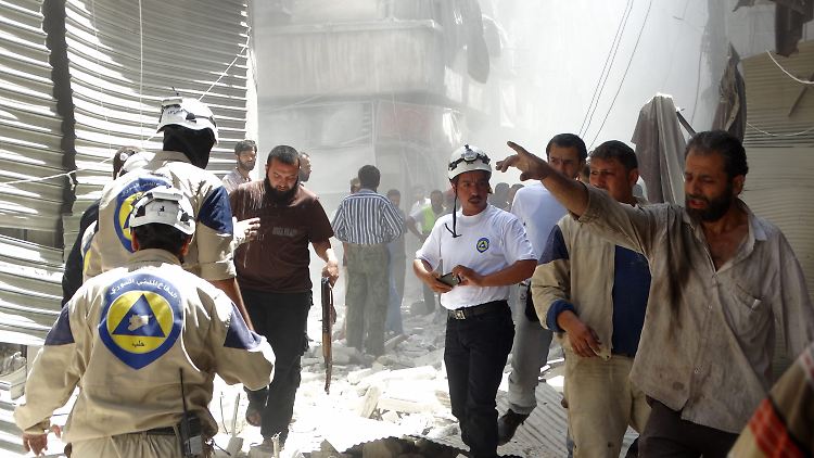 In Aleppo wird aktuell noch immer gekämpft. Hier bemühen sich die USA ebenfalls um eine Feuerpause.