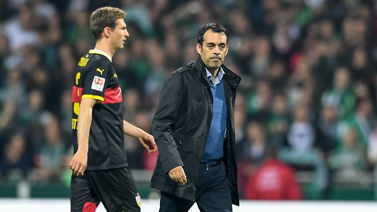 Sportgeschäftsführer Robin Dutt macht die vielen Verletzungen seiner VfB-Mannschaft für die Niederlage verantwortlich.