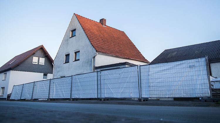 In diesem Haus haben sich die Verbrechen abgespielt.