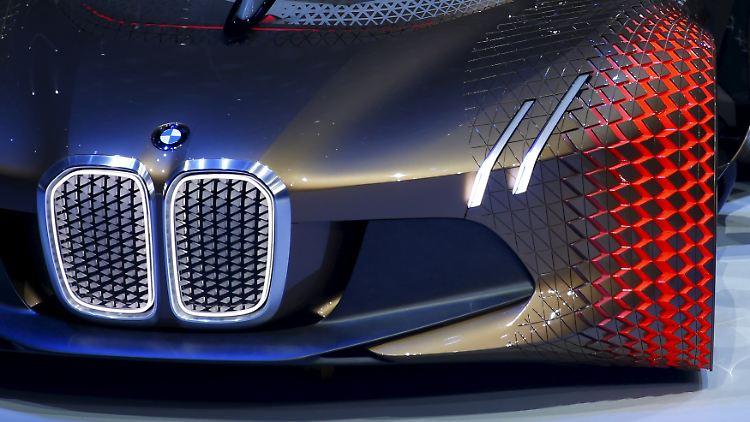 Blick in die Zukunft gerichtet: der "BMW Vision Next 100". 
