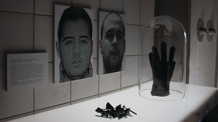 Im "Märtyrermuseum" hängen bereits die Fotos der Bakraoui-Brüder. Am 26. Mai startet die Ausstellung.  