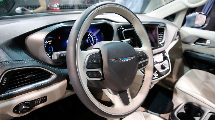 Chrysler Pacifica: Bei Google wird das Cockpit anders aussehen.