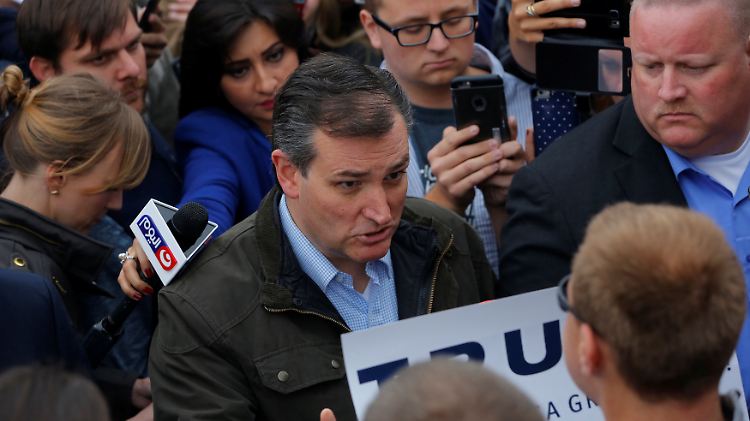 Cruz in Indiana: Nach einer erneuten Schlappe gegen Trump zieht er sich aus dem Wahlkampf zurück.