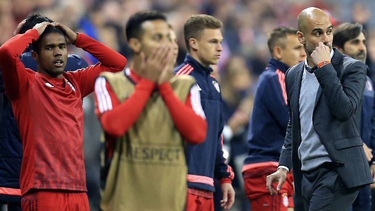 Wieder kein Finale: Josep Guardiola und der FC Bayern.
