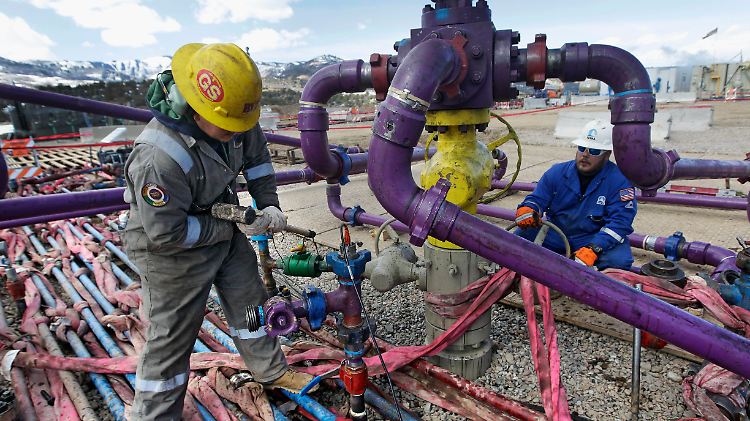 Fracking im US-Bundesstaat Colorado.