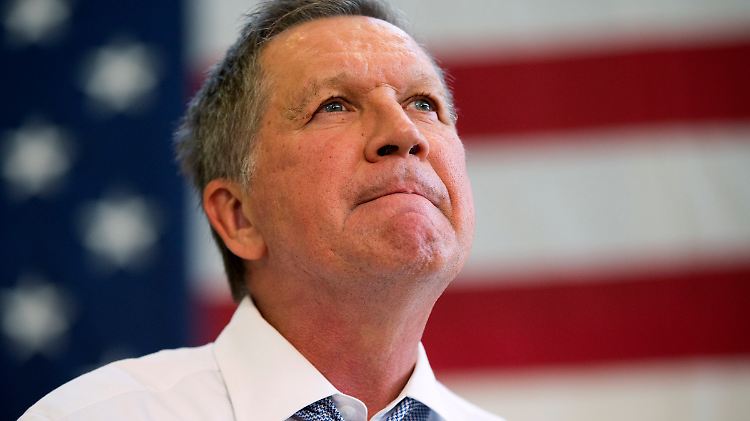 John Kasich packt ein: Noch im Laufe des Tages will er seinen Rückzug aus dem Vorwahlkampf offiziell machen. 