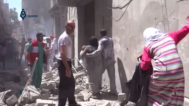 Immer wieder ist Aleppo Angriffsziel im syrischen Bürgerkrieg.