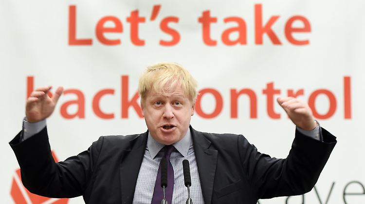 Boris Johnson hat sich auf die Seite der "Brexit"-Befürworter geschlagen.