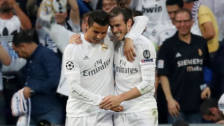Hurra, Finale: Cristiano Ronaldo und Gareth Bale.
