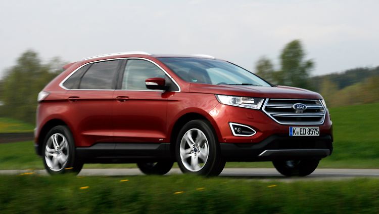 Mehr als 2,80 Meter Radstand sorgen für ordentlich Platz in Innenraum des Ford Edge.