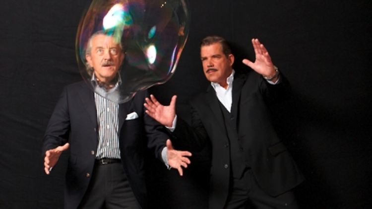 Immer auf der Suche nach dem Kind im Manne: Dieter Meier und Boris Blank (r).