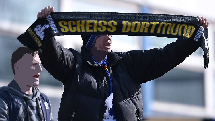 Seit Jahrzenten sind Schalker und Dortmunder verfeindet.