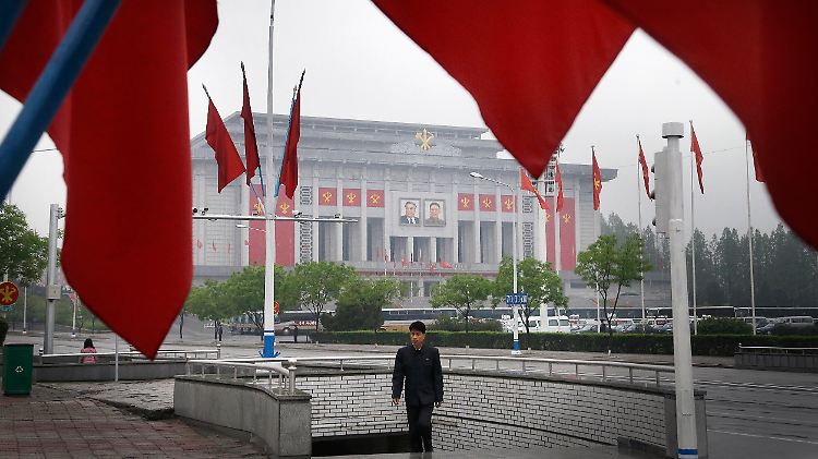 In dieser Halle versammelt Nordkoreas Partei der Arbeit ihre Delegierten.
