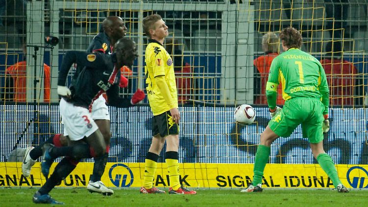 Aus der Traum vom Heimsieg: PSG-Joker Clement Chantome sticht kurz vor Schluss.