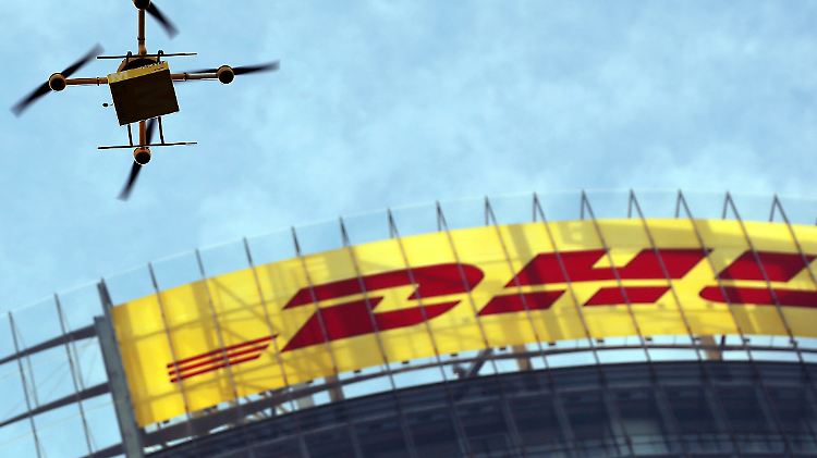 Auch in anderen Regionen wie hier in Bonn testete die Deutsche Post bereits die Lieferung per Drohne.
